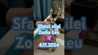 Sfatul zileizodia Leu ♌️ tarot horoscop zodie dragoste leu cariera [upl. by Annaeel989]