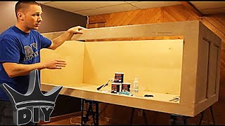 HOW TO Build a plywood aquarium  Part 1  Building the tank TUTORIAL [upl. by Anaehr850]