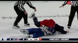 Erik Gudbranson vs Simon Benoit [upl. by Kreindler548]