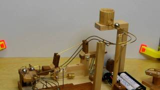 Catapult marble machine [upl. by Mundy]