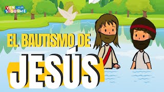 El bautismo de Jesús  Relatos animados del Nuevo Testamento [upl. by Pitarys309]