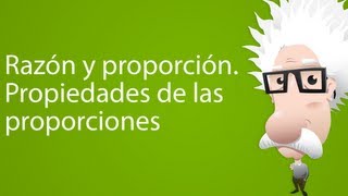 Razón y proporción Propiedades de las proporciones [upl. by Boswall]