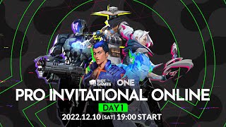 【Riot Games ONE】PRO INVITATIONAL ONLINE DAY1 IGZ vs SG [upl. by Fakieh291]