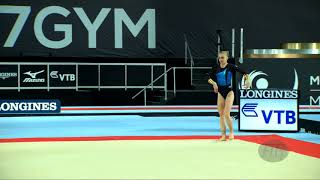 OSIPOVA Valeriia UKR  2017 Artistic Worlds Montréal CAN  Qualifications Floor Exercise [upl. by Ballman]