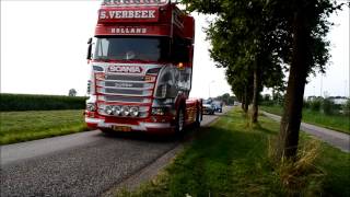 Best of Scania V8 Sound compilation [upl. by Oiuqise]