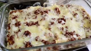 Cheesy lasagna super easy na recipe [upl. by Moreno40]