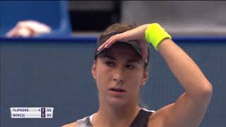 VTB Kremlin Cup 2019 — K Flipkens vs B Bencic [upl. by Niels]