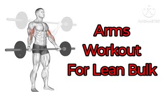 Arms Workout For Lean Bulk l Mohit Fitness [upl. by Sivrat408]