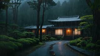 HEAVY RAIN at Night to Sleep Well and Beat Insomnia  Thunderstorm for Insomnia Study ASMR [upl. by Hsiri666]