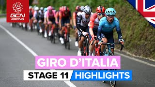 The Longest Day With A Close Victory  Giro DItalia 2023 Highlights  Stage 11 [upl. by Papageno955]