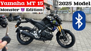 Yamaha MT 15 New Model 2025 Review  Yamaha MT 15 Monster Edition Price amp Mileage  mt 15 new model [upl. by Cottrell]