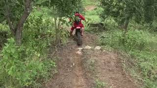 Dirtbike going to up and downhill 2024 [upl. by Okim]