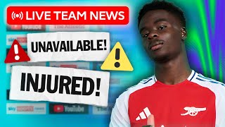 FPL GW38 PRESS CONFERENCE STREAM  Saka UPDATE  FANTASY PREMIER LEAGUE 202324 [upl. by Joanie]