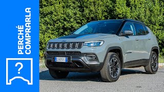 Jeep Compass 2021  Perché Comprarla e perché no [upl. by Akkinahs]