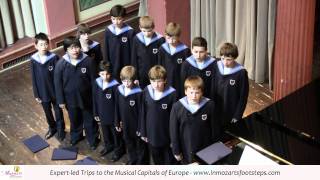 Vienna Boys Choir singing an Austrian Folk Song [upl. by Derreg886]