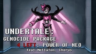 Undertale Genocide Package  Power of NEO [upl. by Dorey]