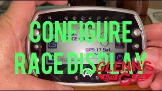 Alfano 6 Video 4 Configure Race Display What Can I See On Track [upl. by Aivad84]