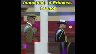 Funny fails of Princess Leonor shorts viral spain [upl. by Anahgem]