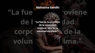 No estas obligado hacer el bien  Mahatma Gandhi shortsvideo shortyoutube frases personal [upl. by Nilra]