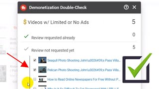 How To Check For Demonetized Videos On Your YouTube Channel and Request Review [upl. by Adriene119]