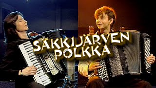 quotSakkijarven Polkkaquot Igor Zavadsky amp Eugenia Cherkazova Ukraine Kyiv 29052002 accordion [upl. by Sigmund984]