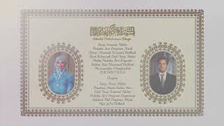 Promo Majlis Istiadat Berbedak Pengantin Diraja 1444H  2023M [upl. by Yerffe5]