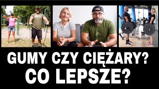 Gumy oporowe czy wolne ciężary Co lepsze Ćwiczenia z gumą czy ćwiczenia z hantlami lub sztangą [upl. by Nahgem]