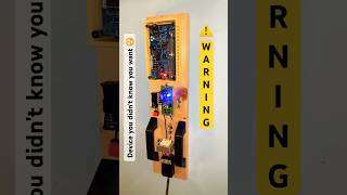 Geiger counter monitoring station☢️ diy homemade electronics cool experiment science [upl. by Sukramaj]