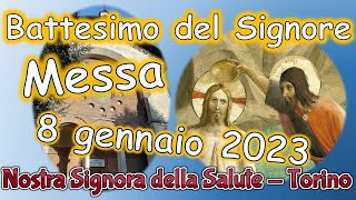 Messa 8 gennaio 2023 Battesimo del Signore [upl. by Bern607]