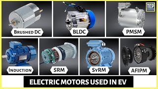 Types of Motors used in EV  Single Dual Three amp Four Motor Configuration in EV [upl. by Epillihp]