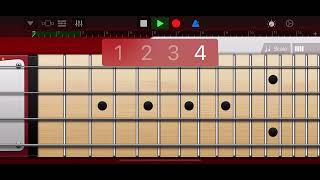 Dyers Eve by Metallica on GarageBand [upl. by Nylaras]