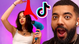 GIRL TIKTOK Part 2  ShxtsnGigs Reacts [upl. by Costin642]