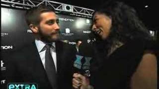 Jake Gyllenhaal at the Rendition premiere  extra interview [upl. by Orlosky77]