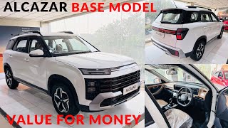 2024 Hyundai Alcazar Executive Detailed Review  ALCAZAR BASE MODEL VALUE FOR MONEY  Kartik Paal [upl. by Kimbell]