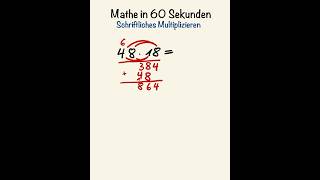 Mathe  Schriftliches Multiplizieren [upl. by Smiley]