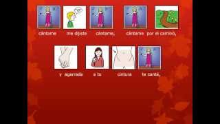 cancion con pictogramas  CÁNTAME [upl. by Berkin]