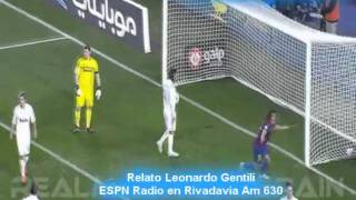 Barcelona vs Real Madrid 22 Cuartos de Final Vuelta Copa del rey 201112 Los goles [upl. by Idelle]