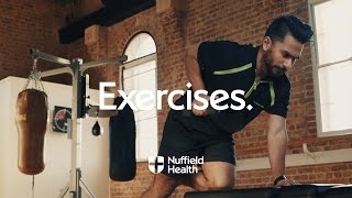 Tricep Kickback  Nuffield Health [upl. by Ferdinanda]