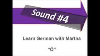 The „Öquot  Pronunciation  Learn German with Martha  Deutsch lernen [upl. by Renrew]