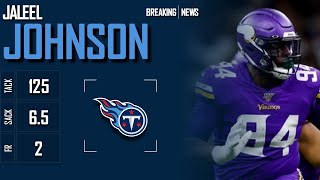 TENNESSEE TITANS Jaleel Johnson ᴴᴰ [upl. by Annala]