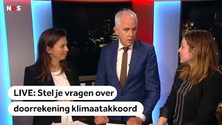 LIVE Stel hier je vragen over doorrekening van het klimaatakkoord [upl. by Zielsdorf463]