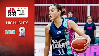 HIGHLIGHTS  Whai vs Queens  Tauihi Basketball  Round 4  Sky Sport NZ [upl. by Irmina]