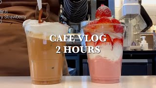 SUB🌞🎤I missed you so much🌞🎤｜cafe vlog｜yogerpresso｜asmr [upl. by Sadler865]