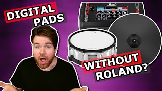 Digital Snare and Ride WITHOUT A Roland TD50 or TD27 Module  The eDrum Workshop [upl. by Alitha183]