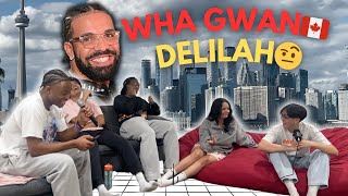 Canadians React to Wha Gwan Delilah feat Drake 🇨🇦😭 [upl. by Naired920]