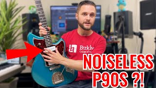 The BEST P90 Pickup On The Market Fralin Noiseless P90 Demo [upl. by Noivaz]