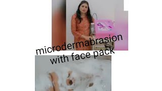 Microdermabrasion Facial Demonstration [upl. by Eelanaj]