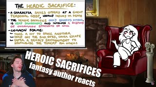 Fantasy Author Reacts  Trope Talk Heroic Sacrifices [upl. by Nois]