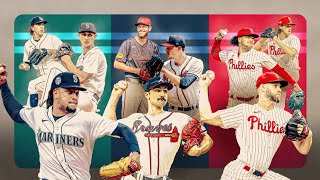 Ranking the BEST pitching rotations for 2024 feat Mariners Braves and Phillies [upl. by Yrtnej105]