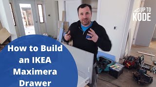 How to Build an IKEA Maximera Drawer [upl. by Monteith]